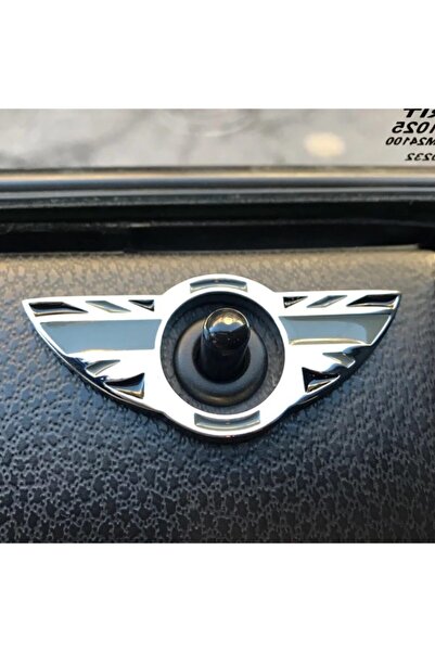 RoseTR Mini Cooper Kapı Kilit Pim Çerçeve Set 2'li Gray Jk R50 R52 R53 R55 R5...