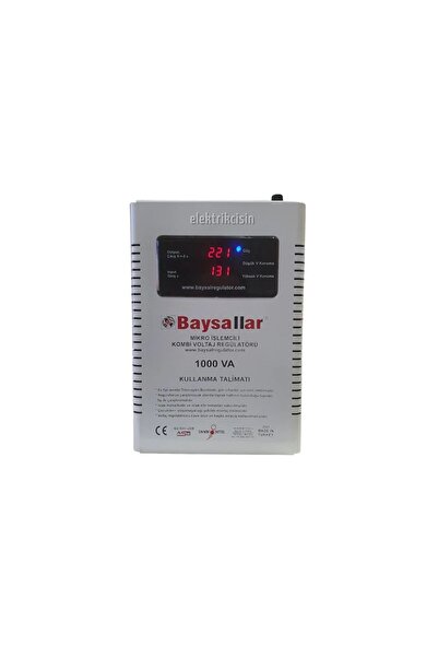 Baysallar - 1000VA Dijital Kombi ve Buzdolabı Regülatörü (Mikro İşlemcili)