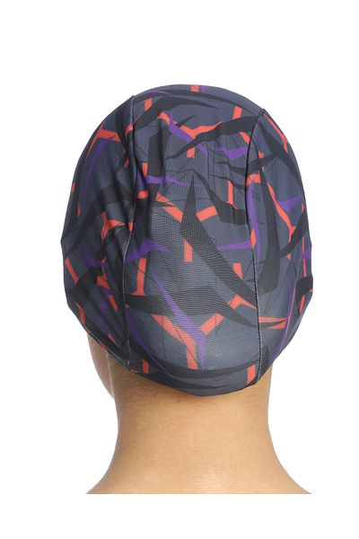 vawensea Lycra Cloth Swimmer Sea Pool Cap 5780 Geometric
