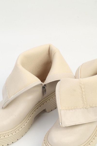Pierre Cardin ® |   PC-52419-3076 Cream Skin - Γυναικείες Μπότες