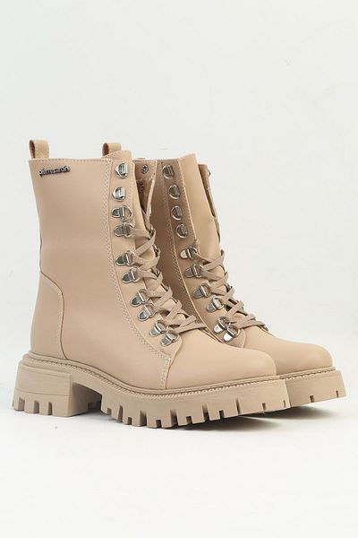 Pierre Cardin Pc-54079 Model 3959 Beige Women's Boots