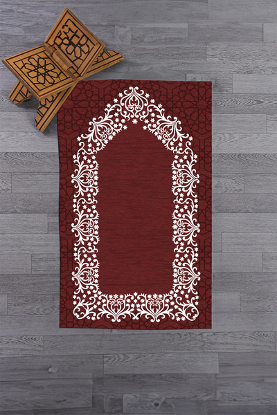 EY HOME سجادة صلاة رقمية مطبوع قابلة للغسل وبسيطة وأنيقة مقاس 70x130 سم