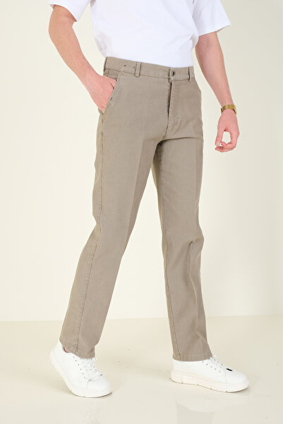 Giyim Dünyası Erkek Yan Cep Pantolon Bej