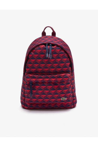 Lacoste Unisex Neocroc Lightweight Capacity Shoulder Strap - with Laptop Pocket