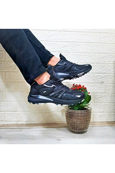 Jump 29725 Siyah Kaymaz Memoryfoam Günlük Spor Ayakkabı