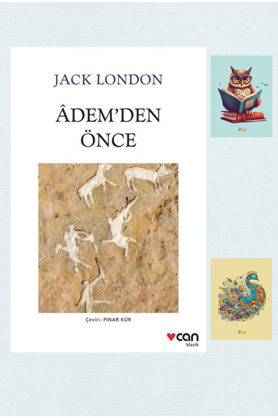 Can Çocuk Adem'den Önce - Jack London - Can Yayınları -Not Defter Seti