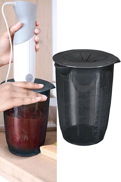 KÜÇÜK EW Mixer Bowl with Lid - Non-Splashing Whisk Mixer Bowl - Platinum Series