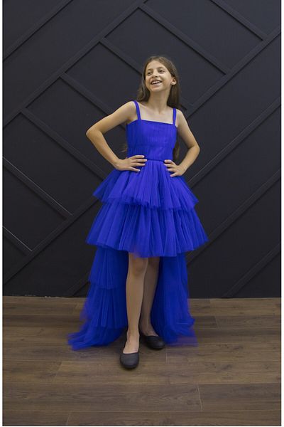 İkrabutikbursa Girl's Evening Dress with Tail