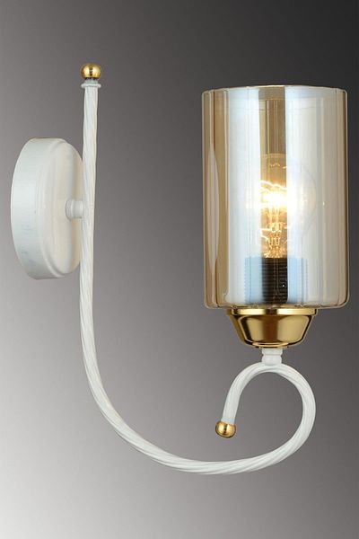 KARDELEN AYDINLATMA AVİZE White Tower Cylinder Glass Upward Facing Modern Sconce