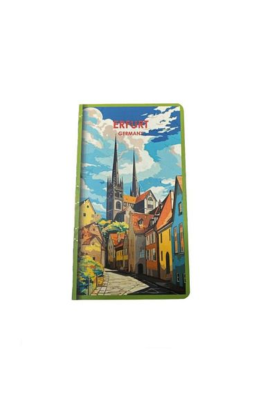 tüftürük دفتر ملاحظات Ceren 9x16 مخطط للمدن 859611111