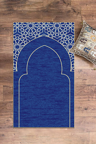 EY HOME Цифровий друк, праний килимок для молитви з візерунком, 70x130 см