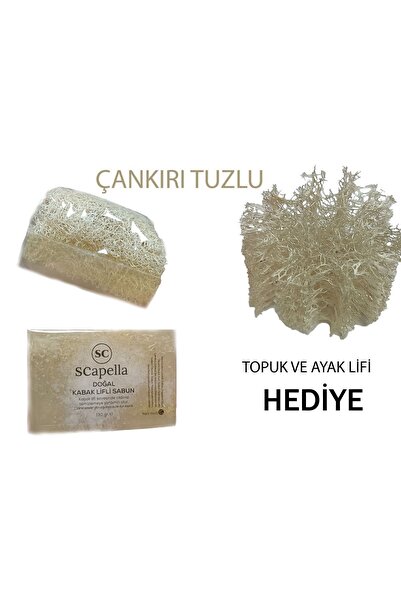 Kabak Lifli Çankırı Tuz Sabunu