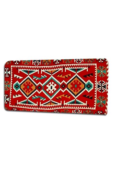 Algelsineve Kamış Dolgulu Şark Köşesi Yastığı , 40 X 90 Kırmızı