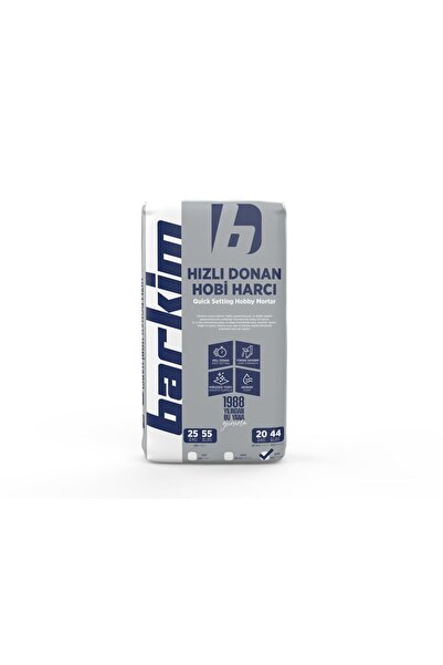 barkim 2450 Inci Beyaz Hızlı Donan Harç 20kg Pürüzsüz Yüzey Ultra Hızlı Donma