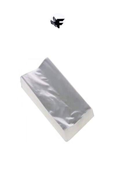 FİGANLAR Şeffaf Parlak Bantsız Jelatin Poşet 10x20 Cm Kurabiye Aksesuar Hediye Paketleme Poşeti 50 Adet..