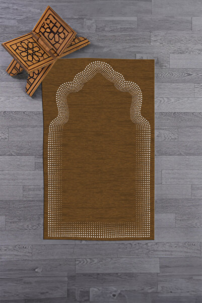 EY HOME سجادة صلاة رقمية مطبوع قابلة للغسل مقاس 70x130 سم