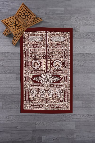EY HOME Digital Printed Washable Stylish Design Gift Prayer Rug Prayer Mat 70X130Cm