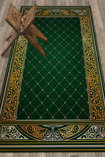 Generic Brand Digital Printed Non-Slip Base Washable Prayer Rug Prayer Mat 70X130