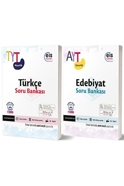 eis Yayınları Tyt Ayt Türkçe Edebiyat 2'li Soru Bankası Seti Eis Yayınları