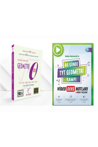 Karekök Yayınları TYT Geometri Sıfır ve Rehber Matematik Geometri Kampı