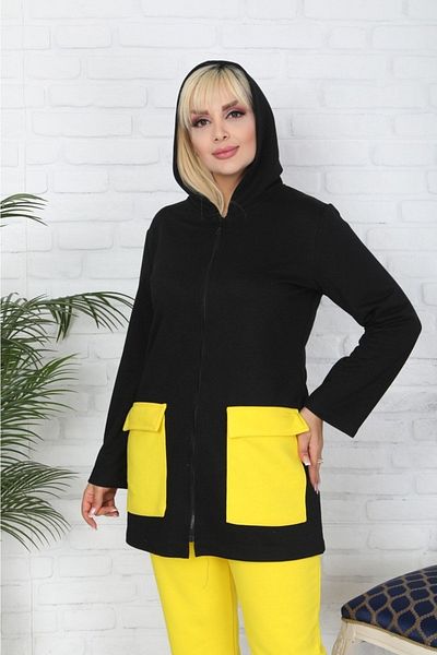 PALSİS Women's Plus Size 3 Thread Rasterless Tracksuit Set