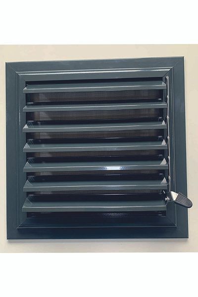 winlüx Anthracite Gray Grille 29x29