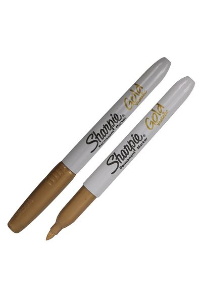 Sharpie Markör Fine Thin Tip Colored Set - Gold and Silver 1 Piece
