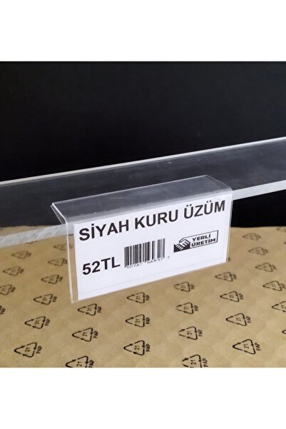 ETİKETLİK FİYATLIK Ef Cam Rafa Geçme Etiketlik Aktar,baharat, Züccaciye,firin...