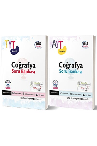 eis Yayınları Tyt Ayt Coğrafya 2'li Soru Bankası Seti Eis Yayınları