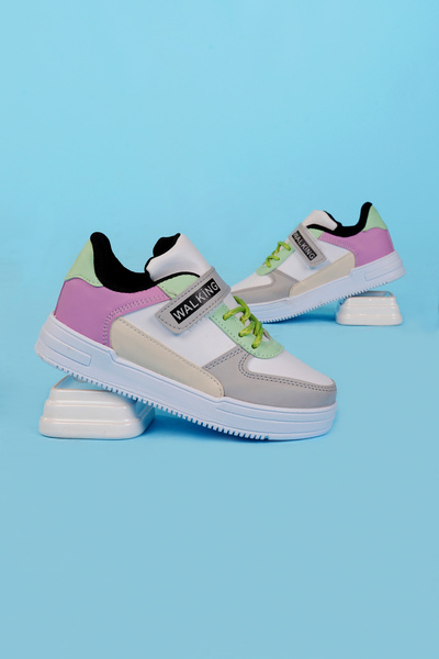 lord's ayakkabı Flexible Unisex Walking Sneakers - Comfortable, Lace-up and E...