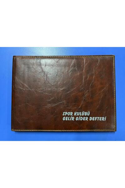 Gülpaş Spor Kulübü Gelir - Gider Defteri Suni Deri Kapak 98 Yp