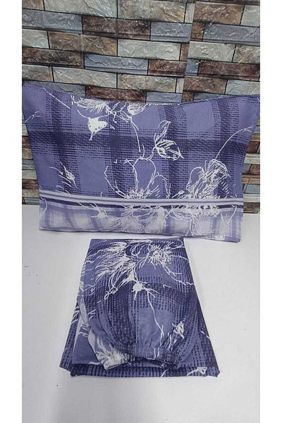 GASEL ÇARŞI Cotton Single Elastic Crankcase Set - 100x200 & 120x200