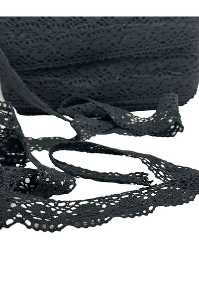 BukiroAtelier 3 Meters Cotton Lace Ribbon - Guipure Detailed