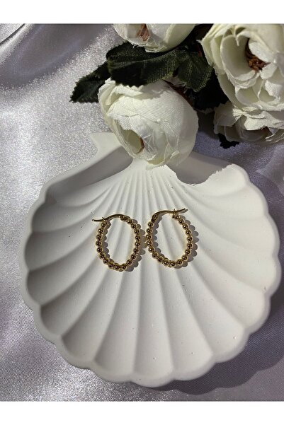 OVAL BUBBLE ÇELİK KÜPE