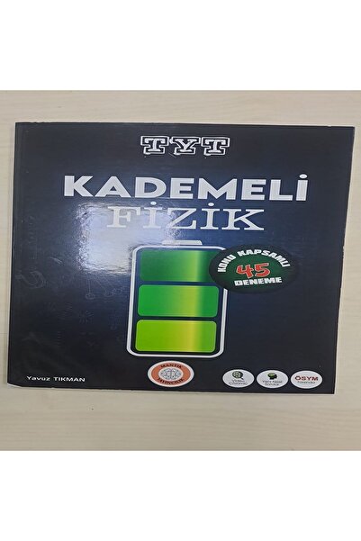 lügat yayınevi Tyt Kademeli Fizik Denemeleri 2024 model 9786050317152
