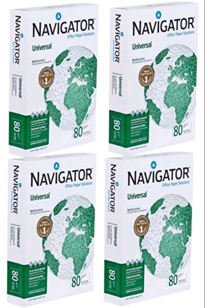 NAVİGATÖR Navigator A4 Fotokopi Kağıdı 4 Paket 2000 Yaprak 1.kalite 80 Gr.