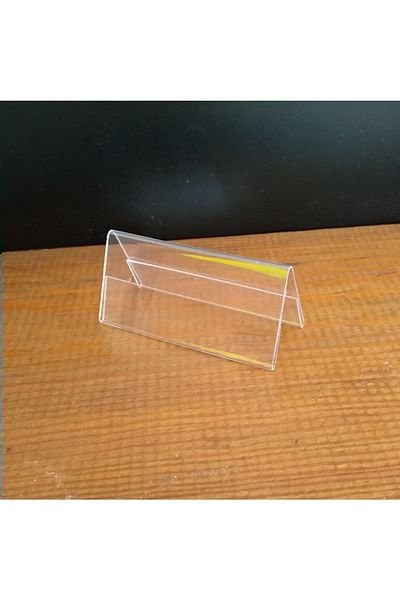 ETİKETLİK FİYATLIK 20 Pieces Glassware A Type 4*8 PVC Label Price Patisserie - Deli, Aktar