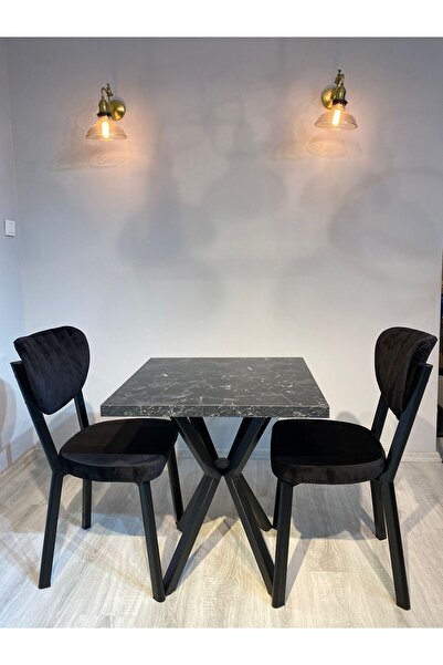 Resa mobilya design Mutfak Masası Takımı Yemek Masası Takımı Iki Kişilik