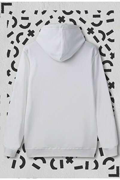 Jooy Company Lover Bear Design Couple Combination Φούτερ με λευκή κουκούλα Σετ 2 τεμαχίων