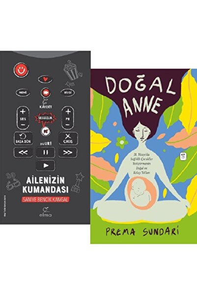 ELMA Yayınevi Ailenizin Kumandası + Doğal Anne / 2 Kitap Set