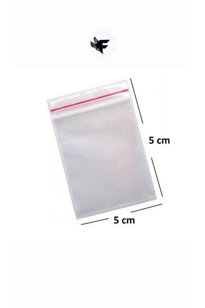 FİGANLAR Transparent Ziplock Bag 5x5 Cm 100 pcs