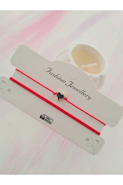 nasclaycollection Valentine's Day Gift Heart 2 Pieces Elevator Couple Bracelet