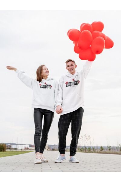 Jooy Company عزيزي زوجين مجموعات مهما كان 2 البند البلوز الأبيض مقنعين