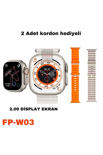 FİOPLUS Watch 10 plus Akıllı Saat Son Sürüm Kordon Kilitli Iosandroıd Uyumlu ...