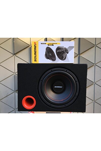 Soundmax Sx-fth12 30 Cm Kabinli 1500w Subwoofer Bas 3000w 4 Kanal Amfi 16 Cm 300w Midrange Kablo Tk.