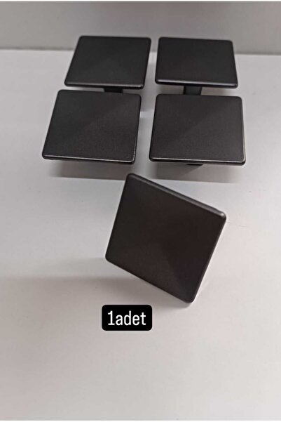 fds MAT ANTRASİT MOBİLYA KAPAK ÇEKMECE DOLAP KULPU METAL (1PAKET 1ADETTİR)