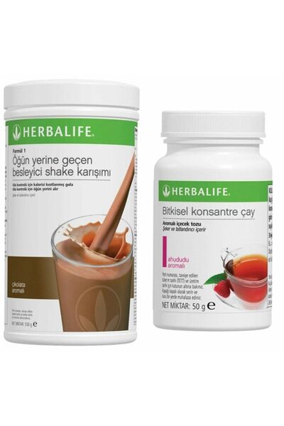 Herbalife Çikolata Aromalı Shake Ahudud Aromalı Çay