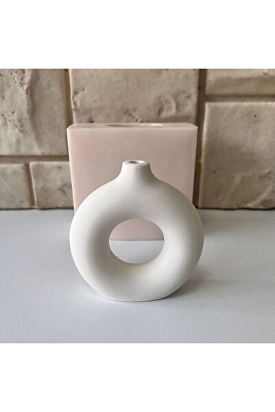 Atölye Eda Dem Yuvarlak Vazo Silikon Kalıp