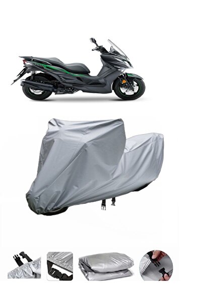 wovex Kawasaki J 300 - Motorcycle Tarpaulin, Rear Bag Compatible