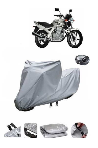 wovex Honda Twister Cbx 250 Motorcycle Tarpaulin - Back Bag Compatible